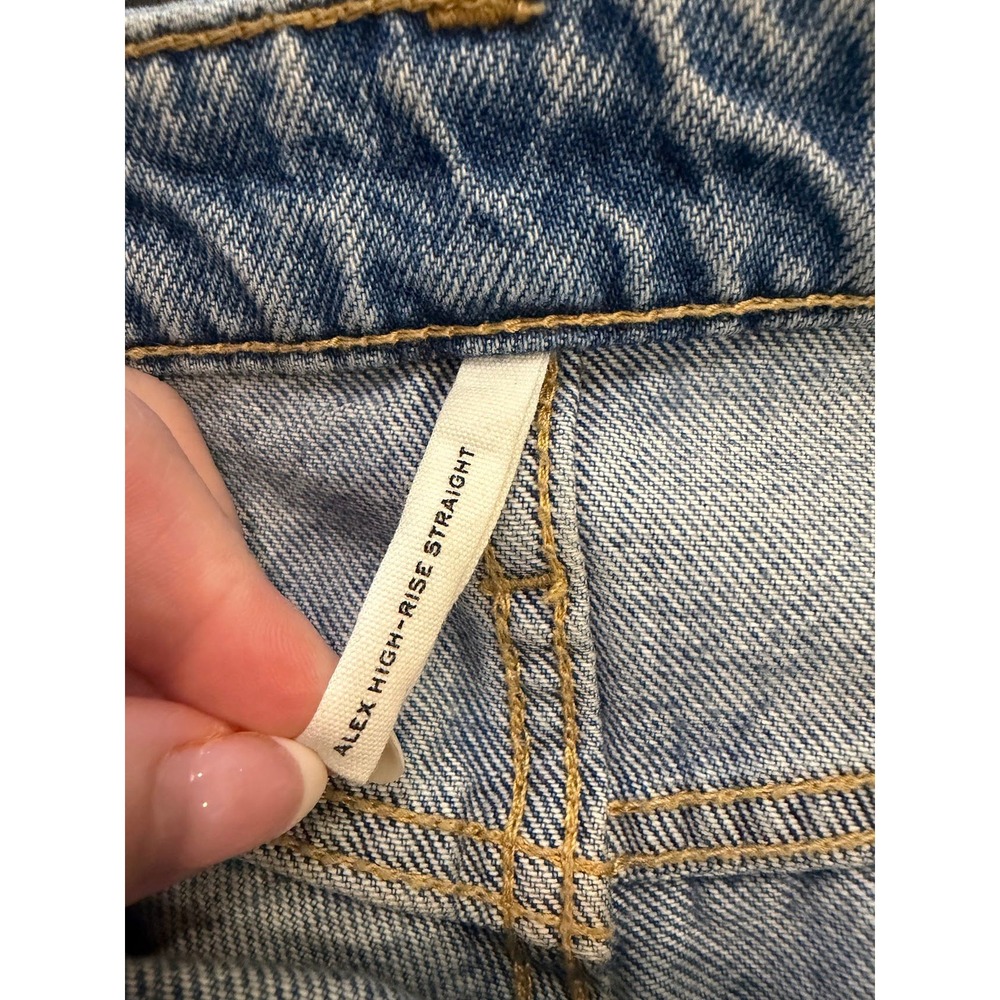 Rag & Bone Alex‎ High Rise Straight Jeans Size 29 - Picture 4 of 5